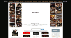 Desktop Screenshot of pianopros.biz